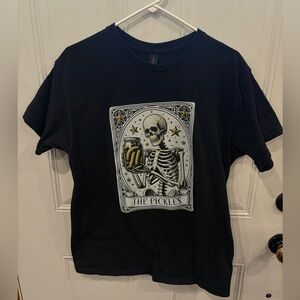 Black Pickle Tarot Graphic T-Shirt